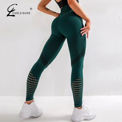 Women's High Waist Seamless Breathable Workout Legging