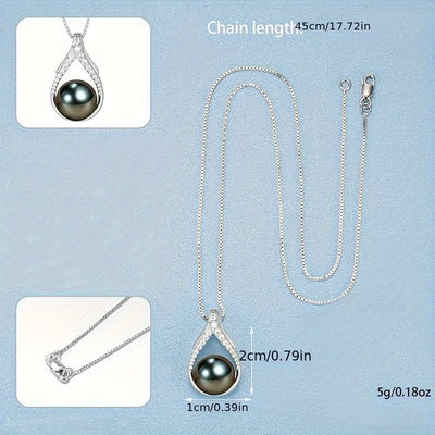 Tahitian Black Pearl Necklace