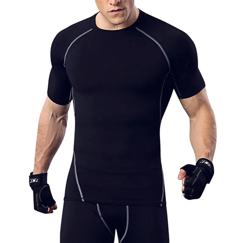 Quick-Dry Men's Running Gym Shirt