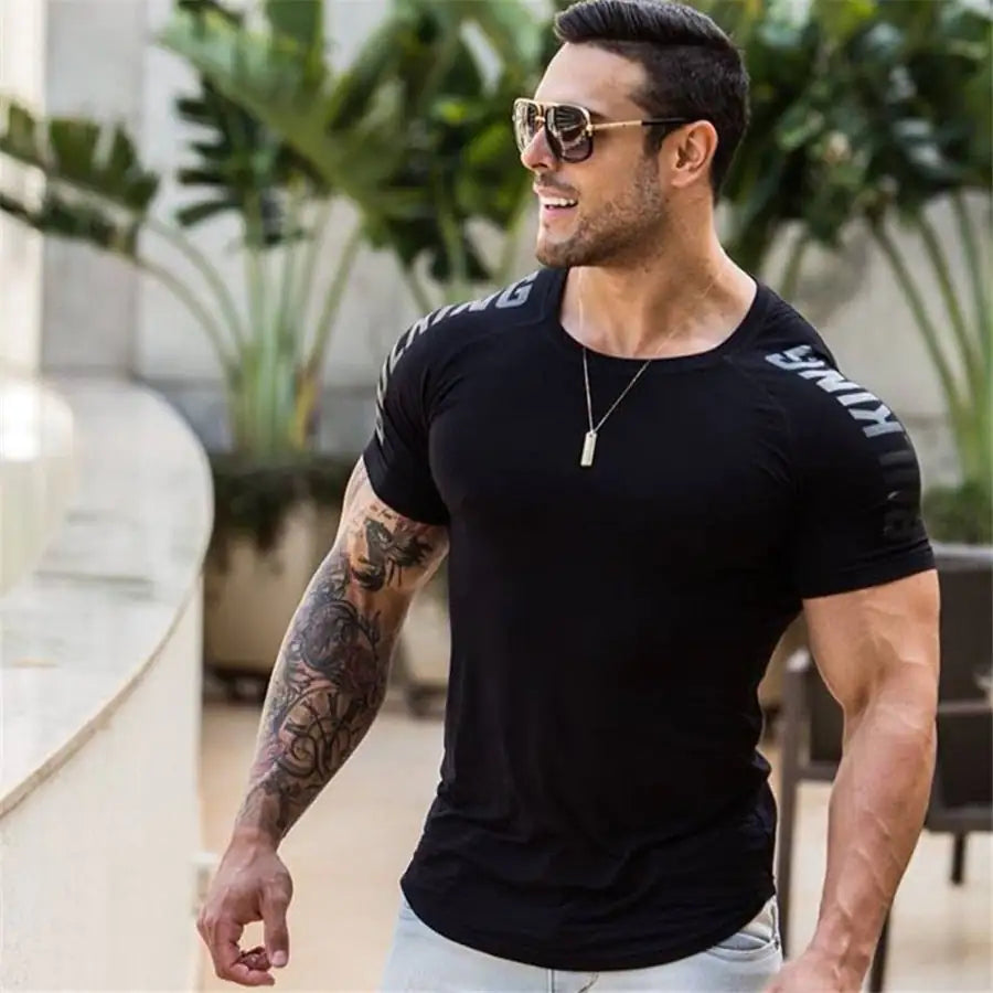 Bodybuilding Quick Dry T-Shirt